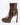 Livia Brown Plataform Heeled ankle Boots