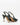 Luis Onofre Forest green pointed-toe slingbacks in patent leather with gold chain-charm buckle and fluted cone heel
