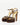 Luis Onofre Lacquer deep brown embossed leather platform sandals with geometric cutout vamp and crisscross ankle straps