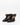 Nocturne Black Flared-Heel Mules