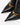 Luis Onofre Dynasty black leather ankle boots with angular gold-lined cutout and extra-pointed toe