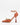 Charmette Orange High-Heel Pumps