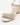 White Braided Strap Block Heel Sandal