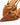 Luis Onofre Clasp tan suede kitten-heel slingbacks with gold chain-link buckle