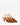 Luis Onofre Clasp tan suede kitten-heel slingbacks with gold chain-link buckle