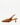 Luis Onofre Clasp tan suede kitten-heel slingbacks with gold chain-link buckle
