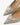 Luis Onofre Corsage sage green leather slingback pumps with crystal pearl floral brooch