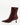 	Luis Onofre Missive oxblood leather ankle boots with gold snap pull-tab