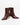 	Luis Onofre Missive oxblood leather ankle boots with gold snap pull-tab