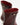 	Luis Onofre Missive oxblood leather ankle boots with gold snap pull-tab