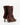 	Luis Onofre Missive oxblood leather ankle boots with gold snap pull-tab