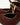 Luis Onofre Pendant deep brown suede pointed-toe mules with dangling gold chain charm