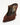 Luis Onofre Pendant deep brown suede pointed-toe mules with dangling gold chain charm