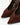 Luis Onofre Pendant deep brown suede pointed-toe mules with dangling gold chain charm