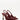 Luis Onofre Talon bordeaux embossed leather pointed-toe slingbacks with curved gold talon accent
