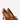 Luis Onofre Amber tan embossed leather pointed-toe pumps with bow and curved gold accent