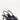 Luis Onofre Bell midnight navy leather pointed-toe slingbacks with bow and bell-flared heel