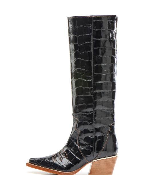 crocodile boots for women's