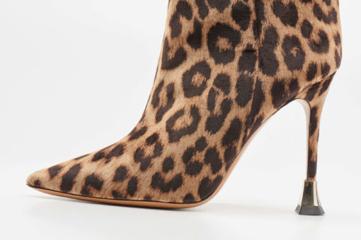 Leopard-print ankle Boots