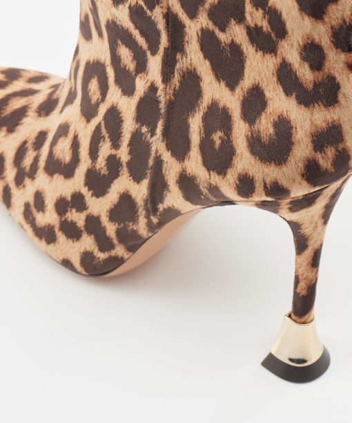 Leopard-print ankle Boots