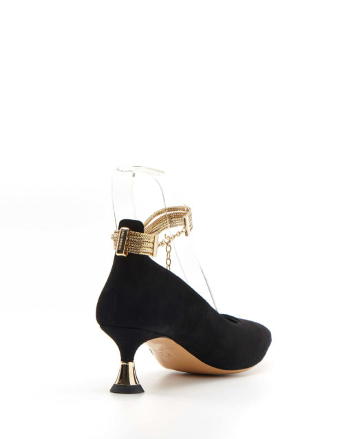 golden-ankle-strap-kitten-heels