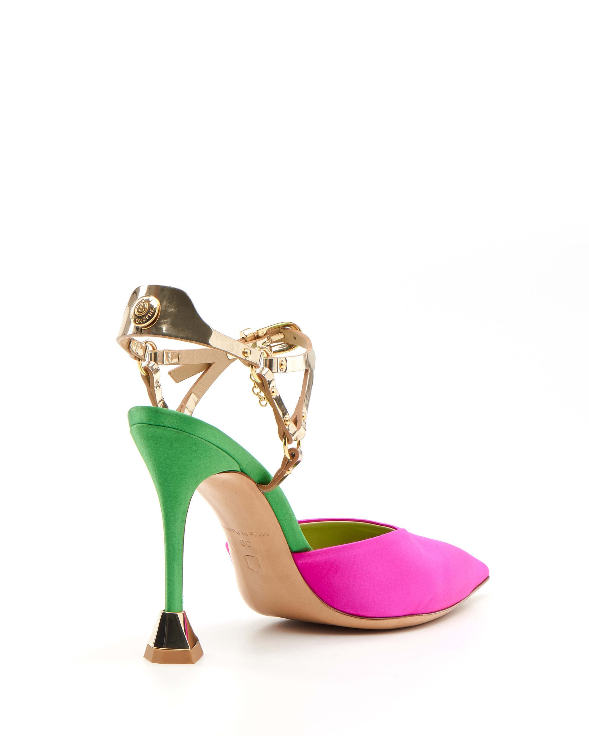 Luis Onofre Portuguese Shoes FW22 – 5373_01MF – Hades pink and green-3